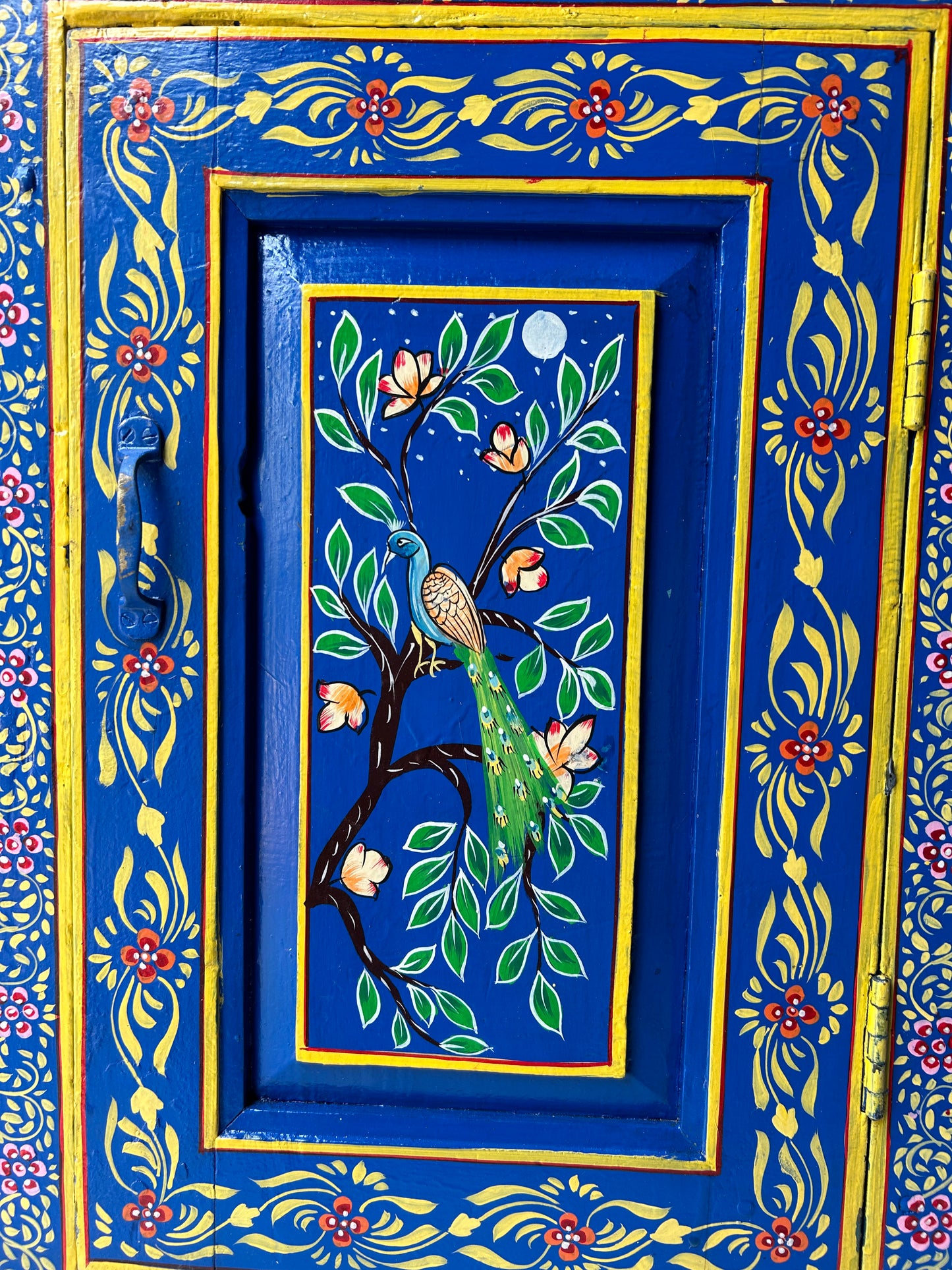 Old Hand Painted Wooden Window