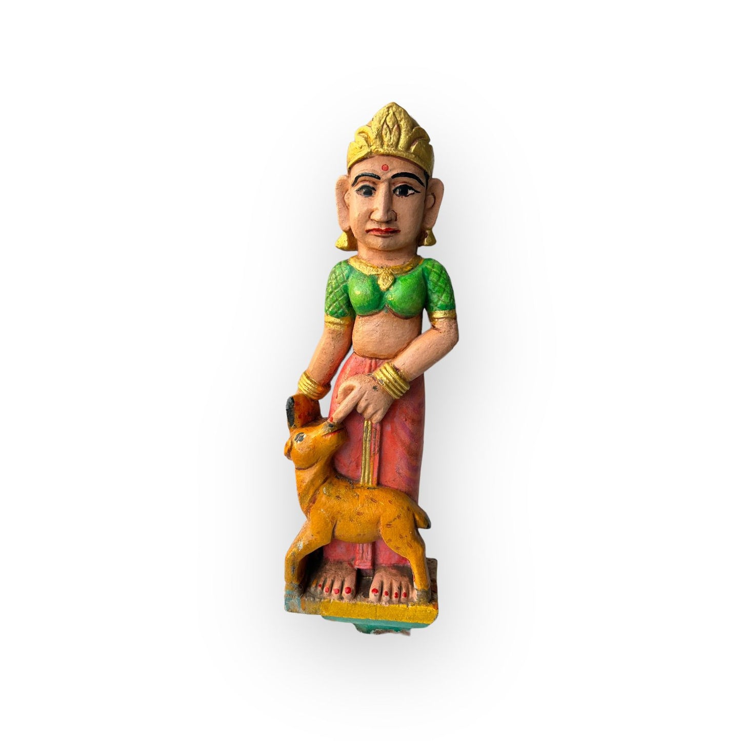 Old  Stone Hindu Goddess Sita Statue