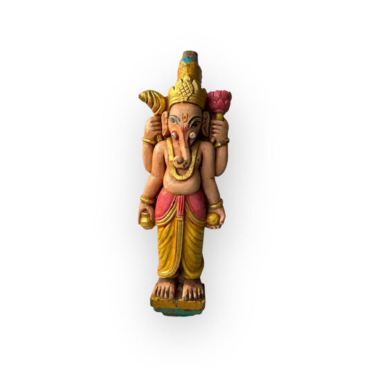 Old  Stone Hindu God Ganesha Statue