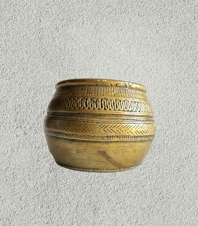 Brass Old Measurement Pot