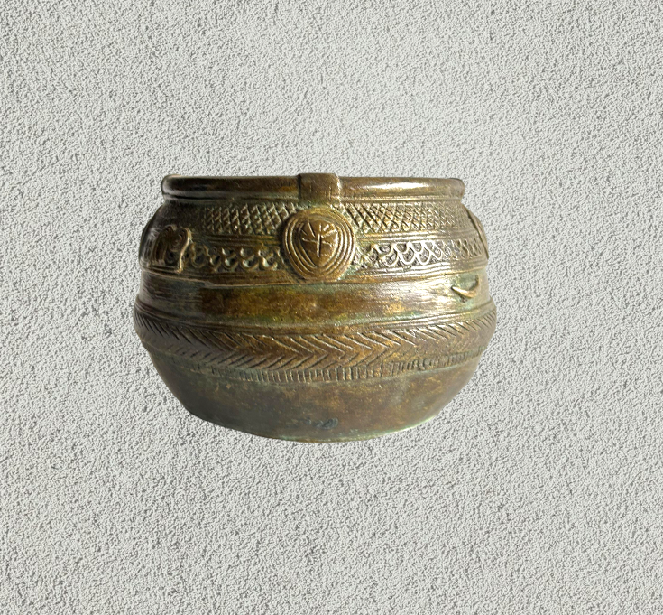 Brass Old Measurement Pot