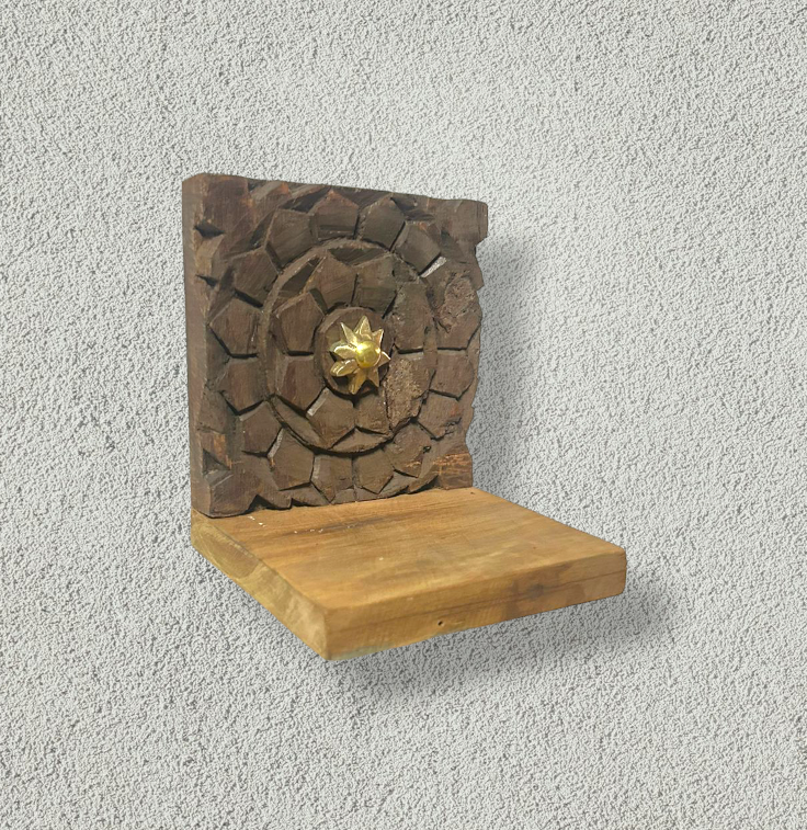 Wooden Deepam Stand