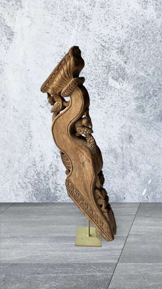 Wooden Hand Carved Bracket