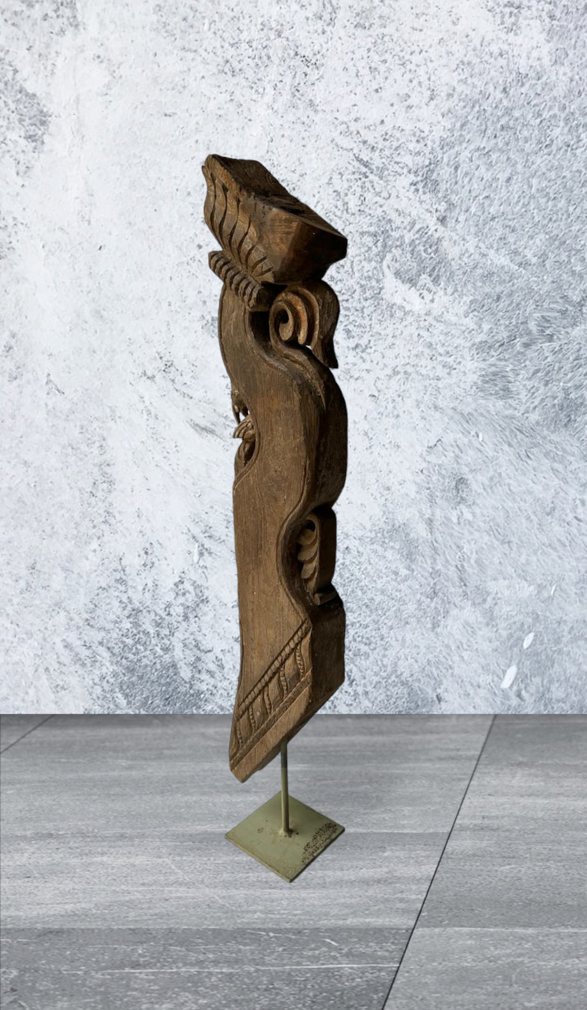 Wooden Hand Carved Bracket