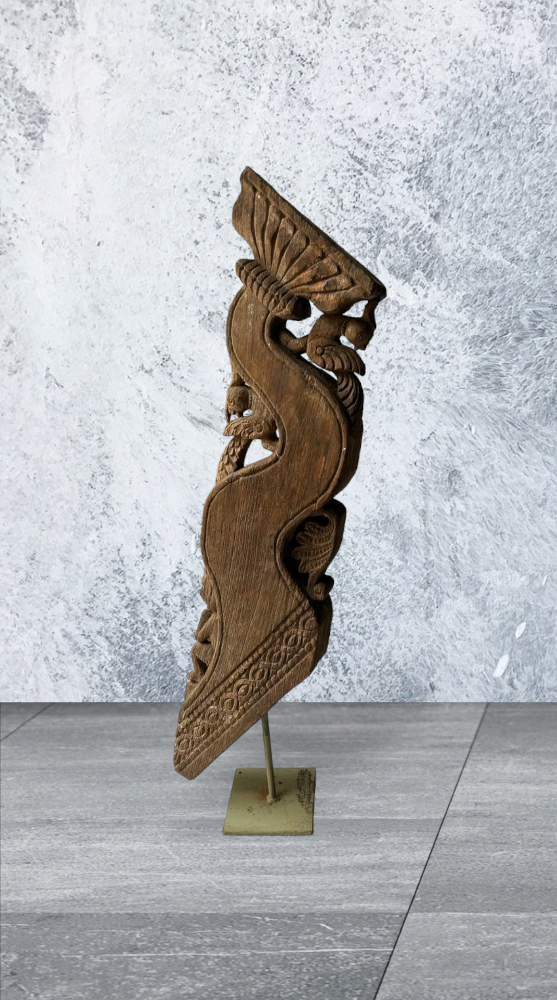 Wooden Hand Carved Bracket