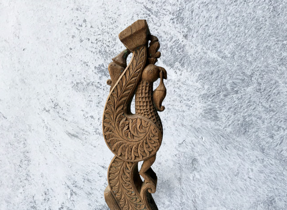 Wooden Hand Carved Bracket