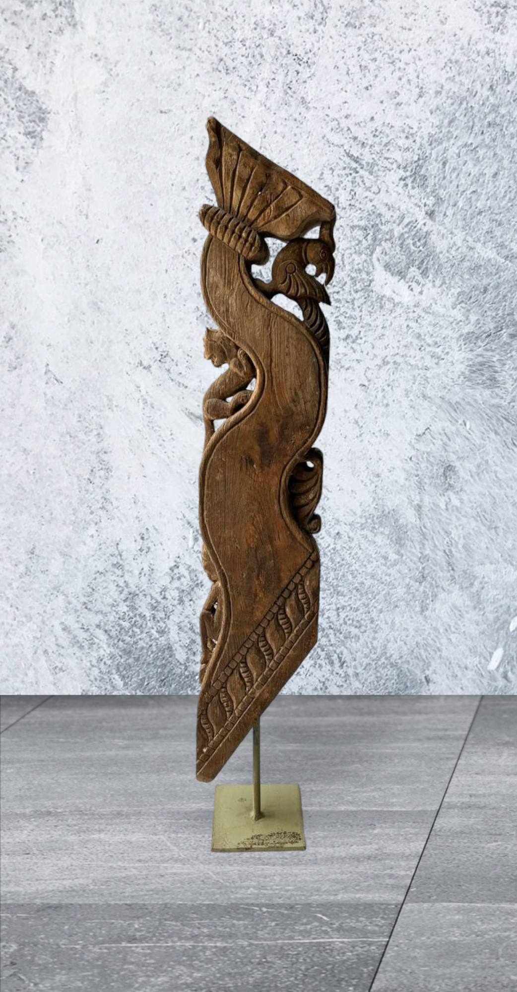 Wooden Hand Carved Bracket