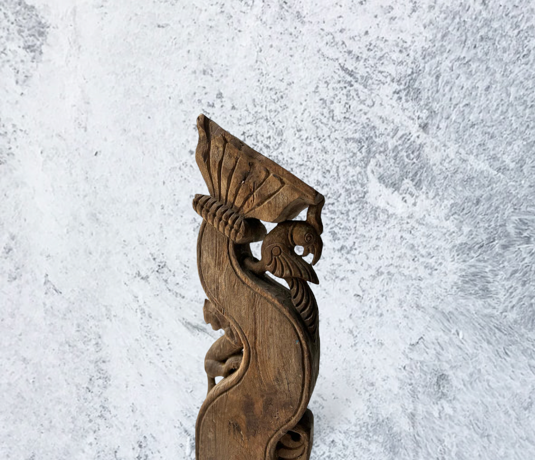 Wooden Hand Carved Bracket