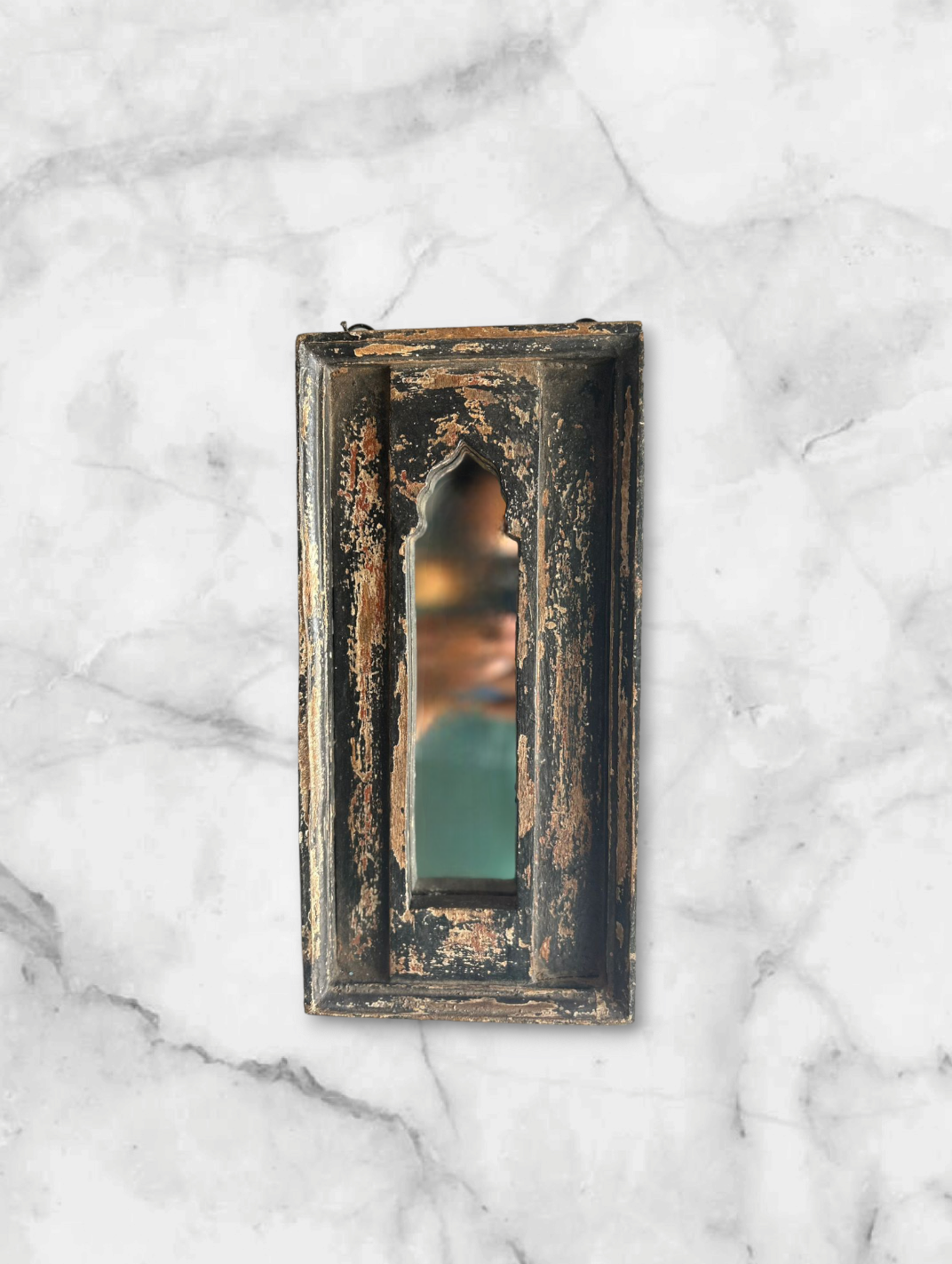 Antique Look Reclaimed Wooden Mirror