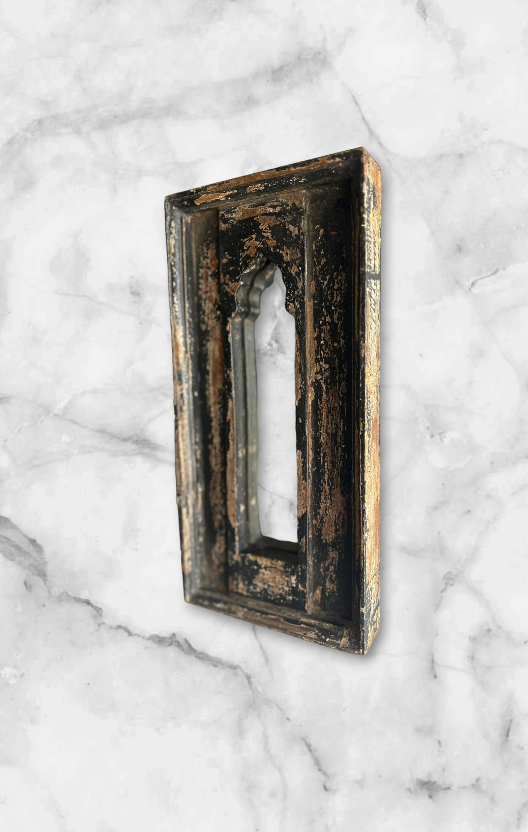 Antique Look Reclaimed Wooden Mirror