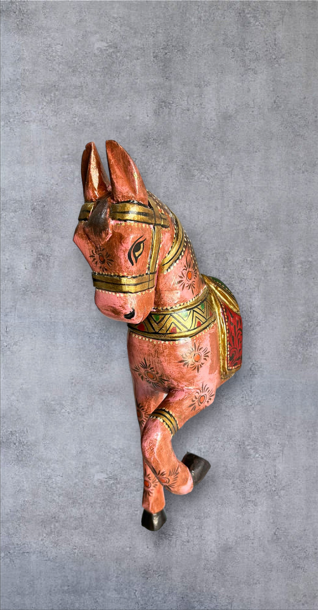 Hand Painted Wall Hanging Horse Head