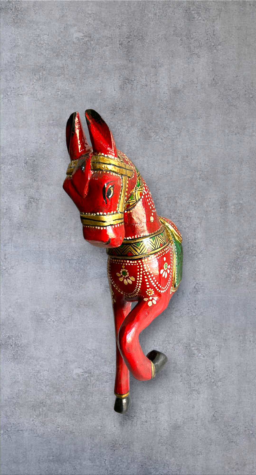 Hand Painted Wall Hanging Horse Head