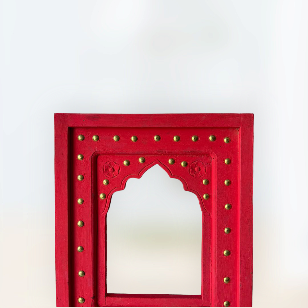 Wooden Jharokha Mirror Frame