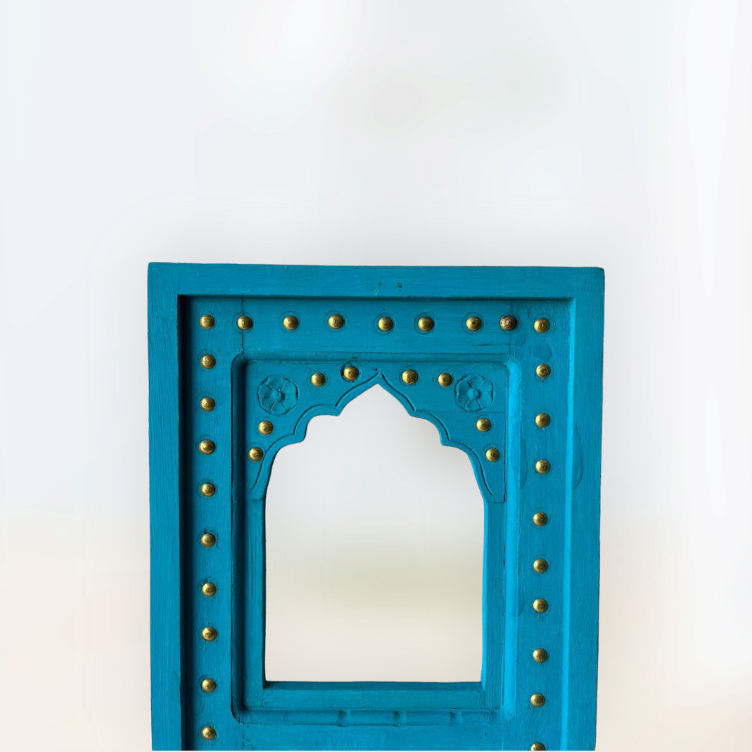 Wooden Jharokha Mirror Frame