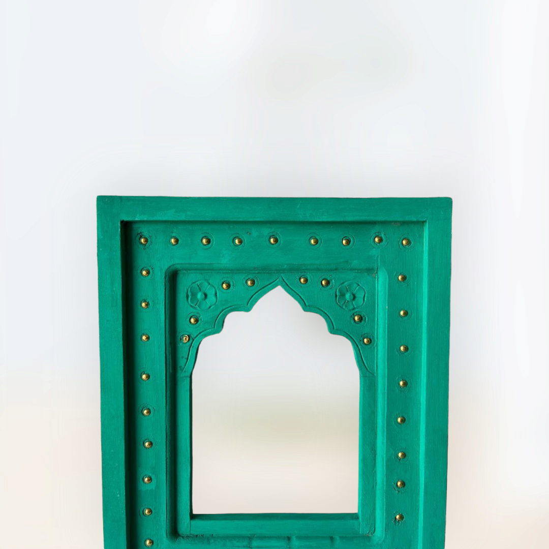 Wooden Jharokha Mirror Frame