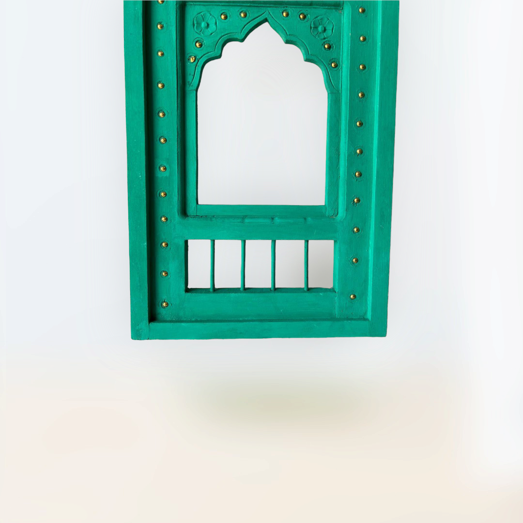 Wooden Jharokha Mirror Frame