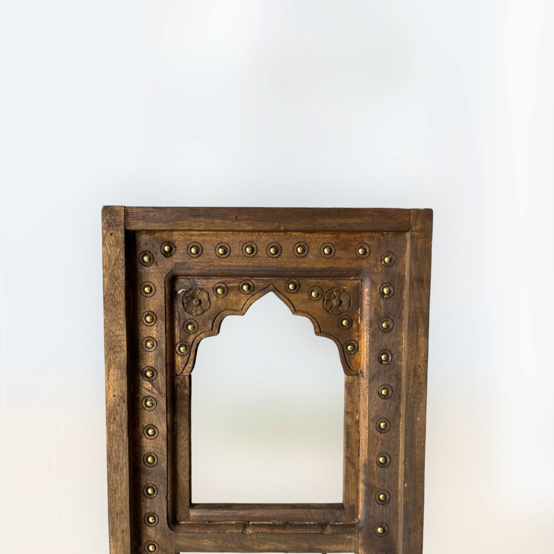 Wooden Jharokha Mirror Frame