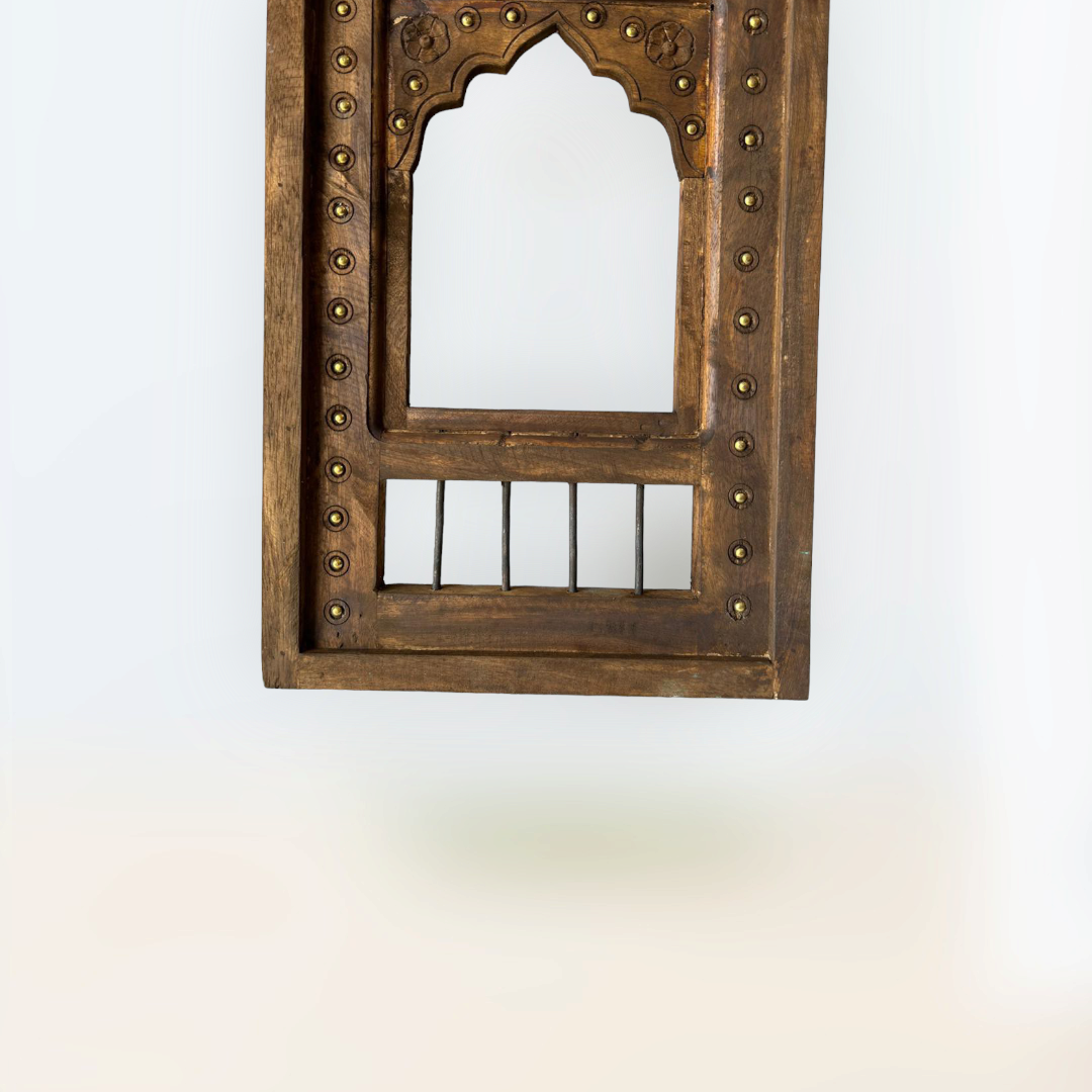 Wooden Jharokha Mirror Frame