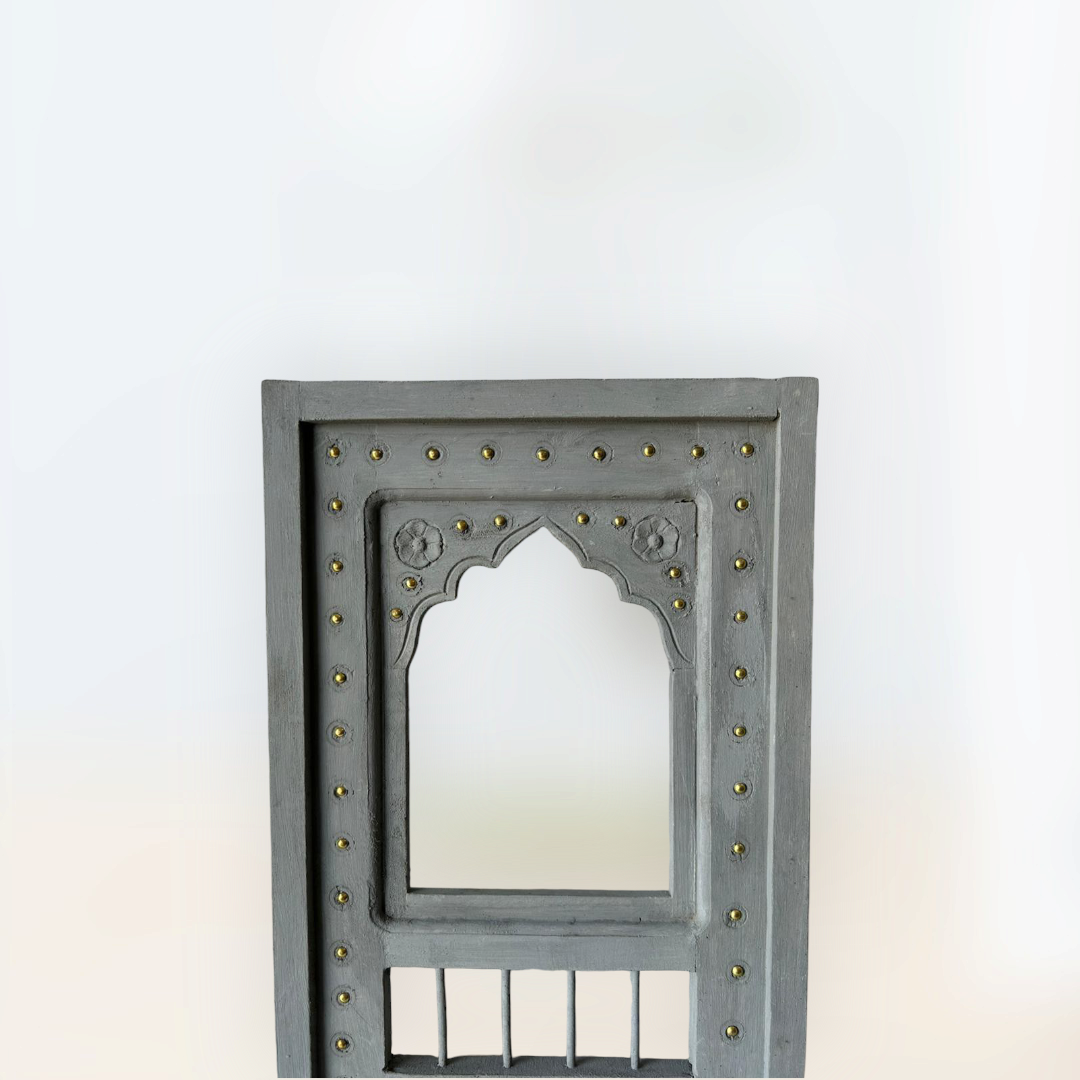 Wooden Jharokha Mirror Frame