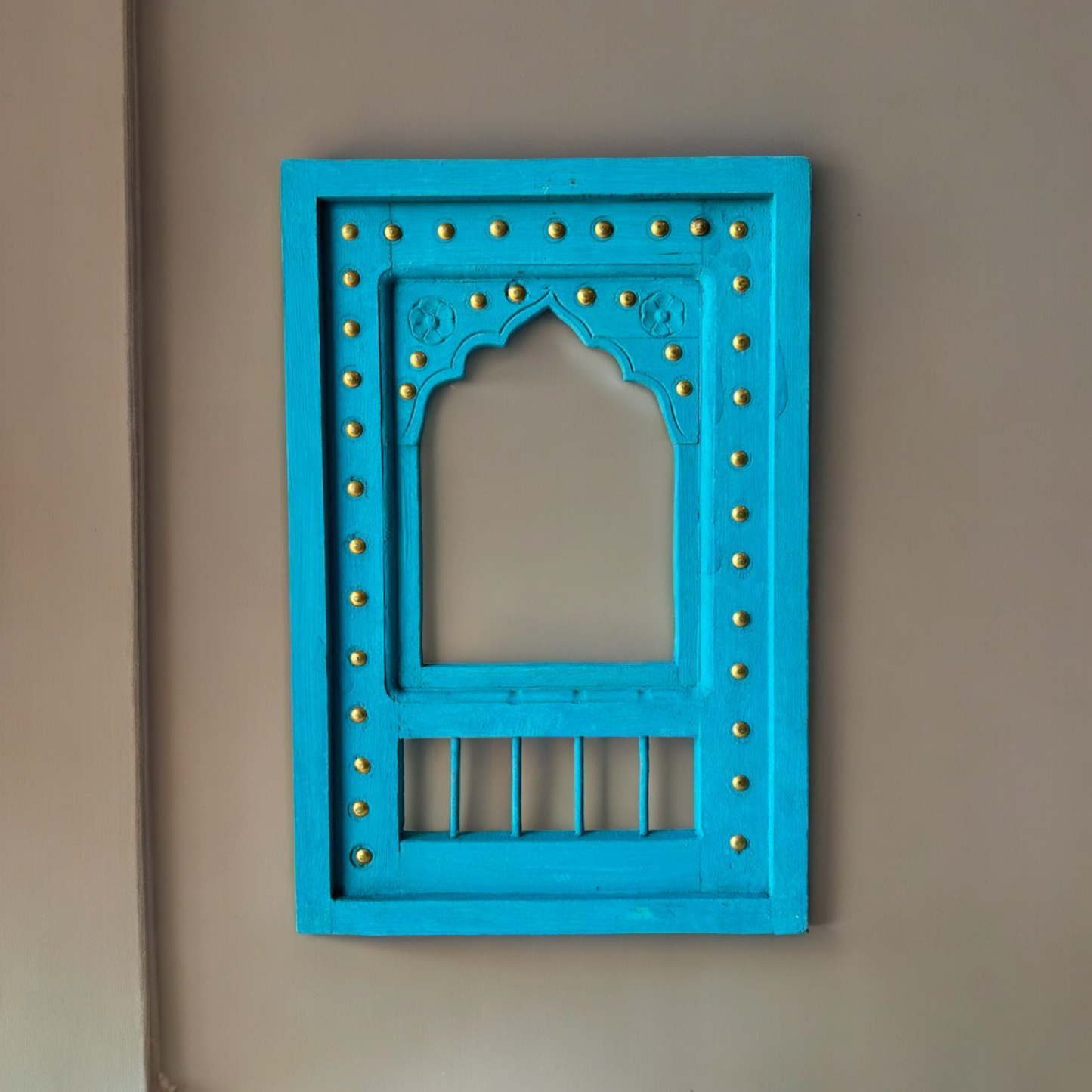 Wooden Jharokha Mirror Frame