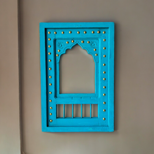 Wooden Jharokha Mirror Frame