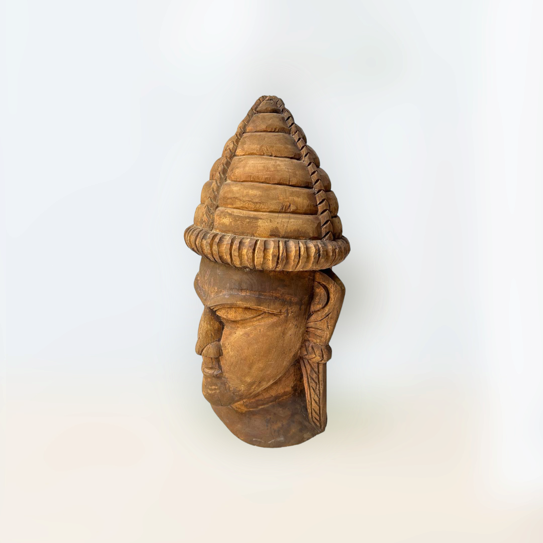 Wooden Hand Carved Buddha Statue