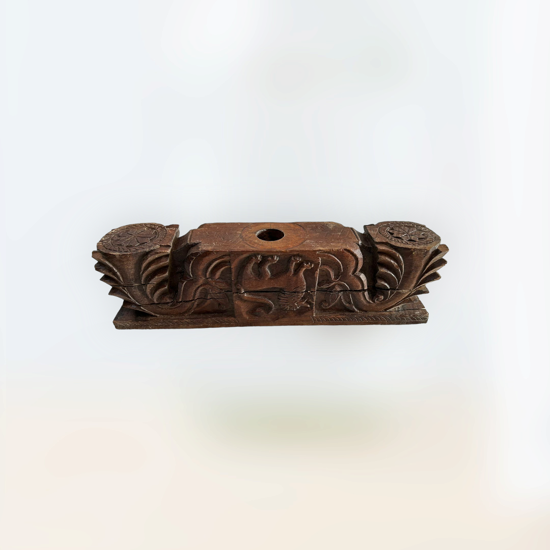 South Indian Pillar Base Candle Holder