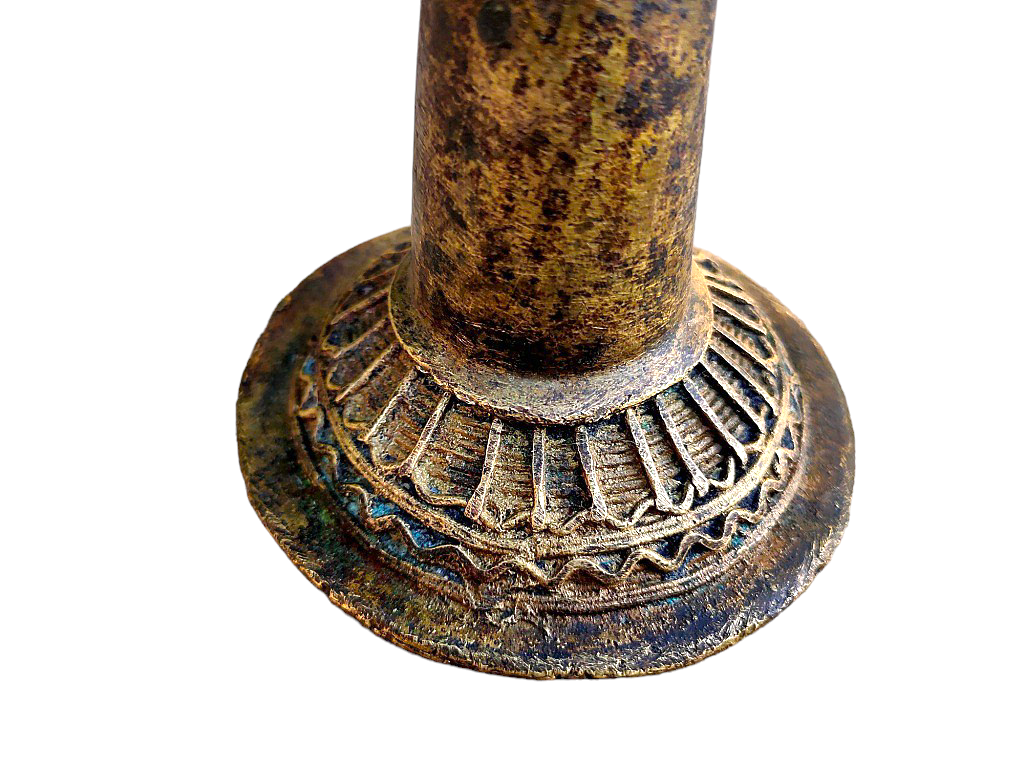 Old Dokara Style Oil Lamp