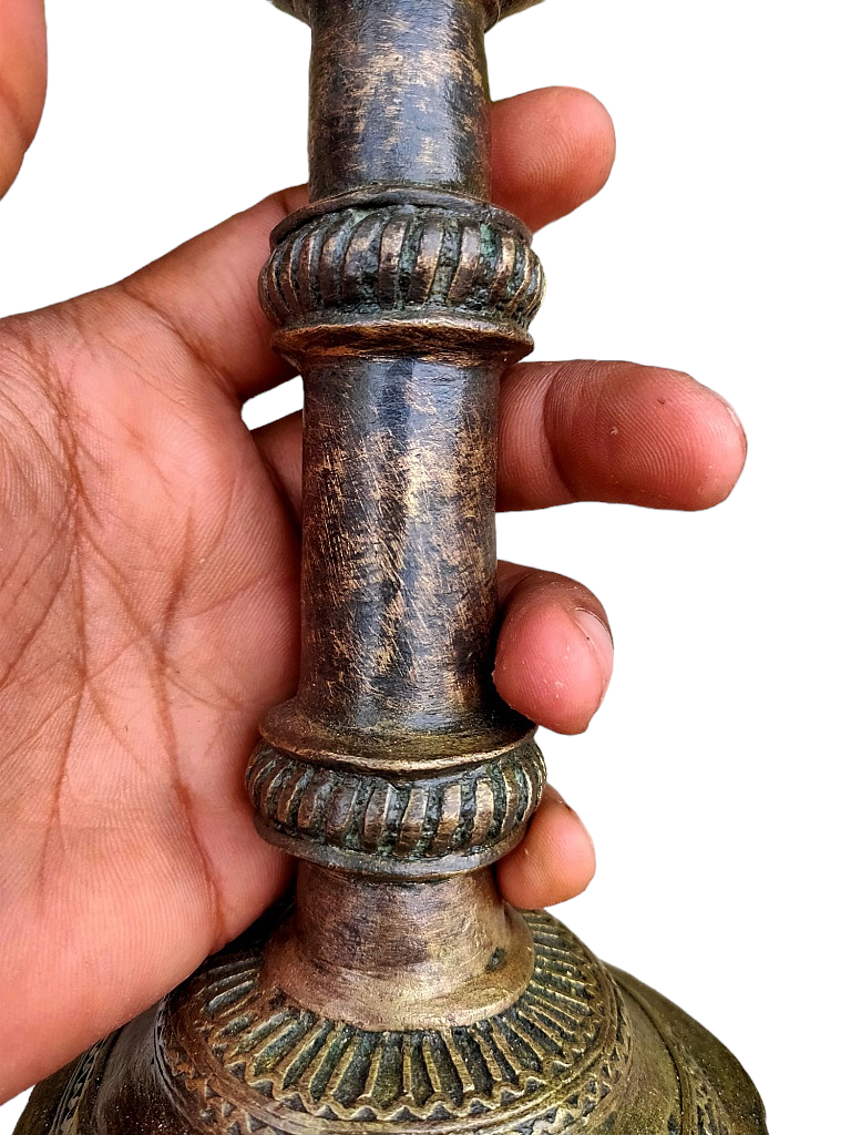 Old Dokara Style Oil Lamp