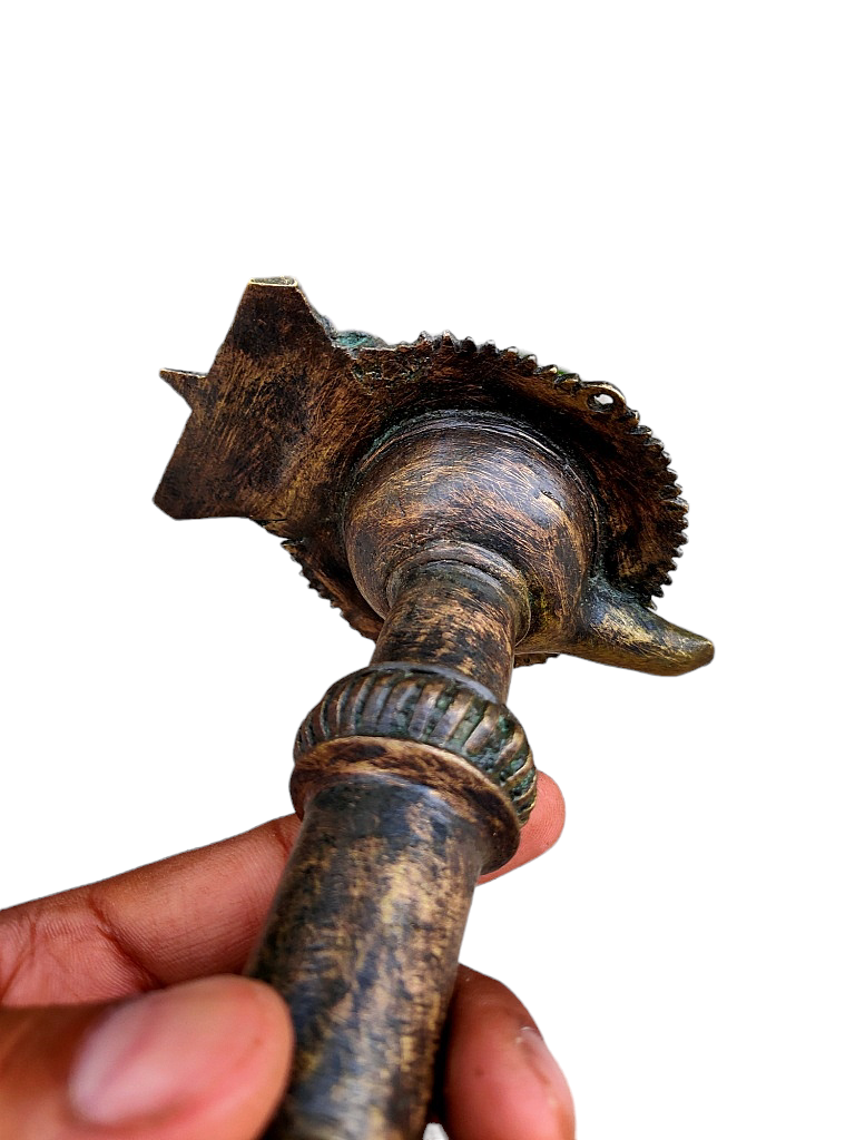 Old Dokara Style Oil Lamp