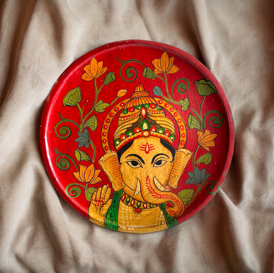 Wooden Wall Hanging Plate