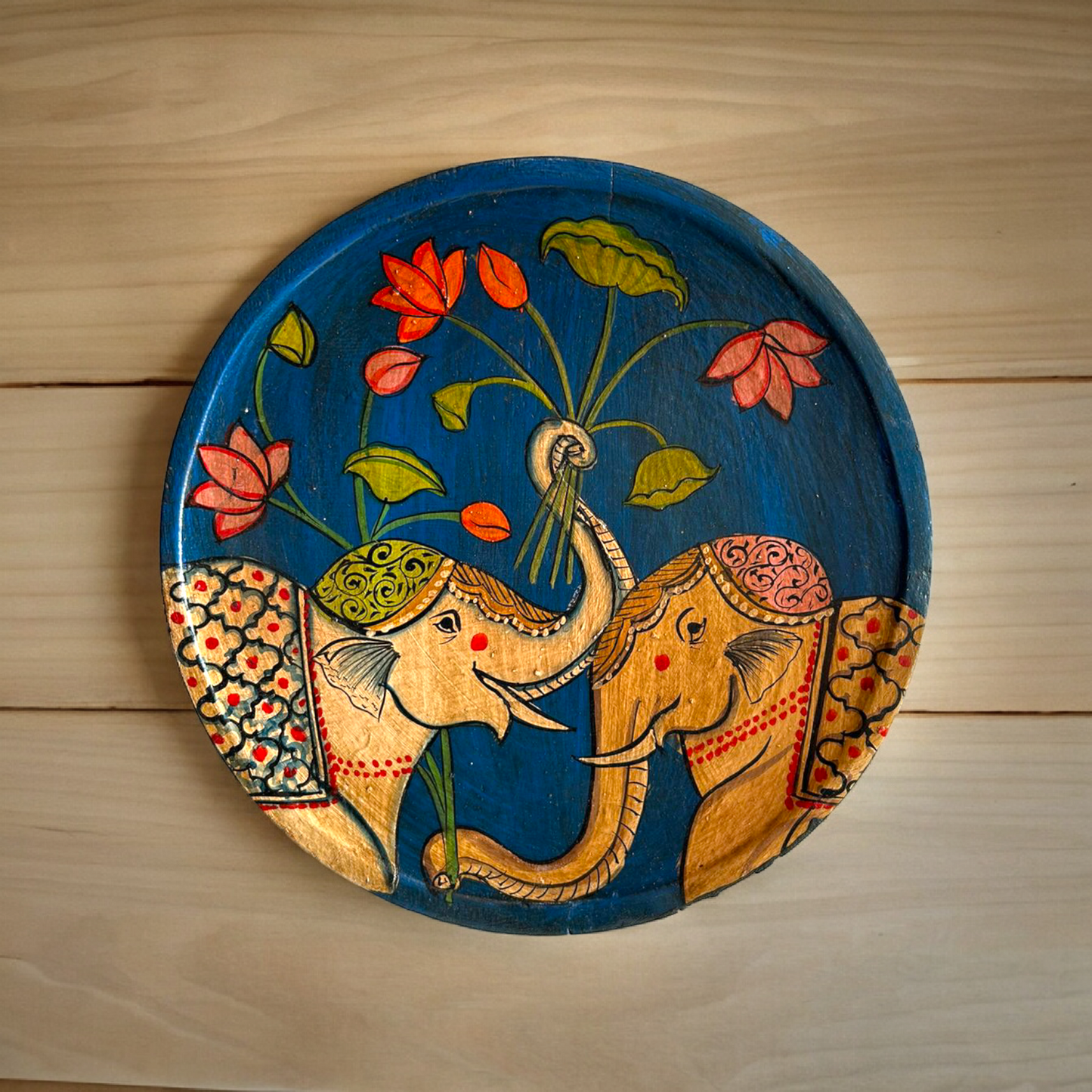 Wooden Wall Hanging Plate