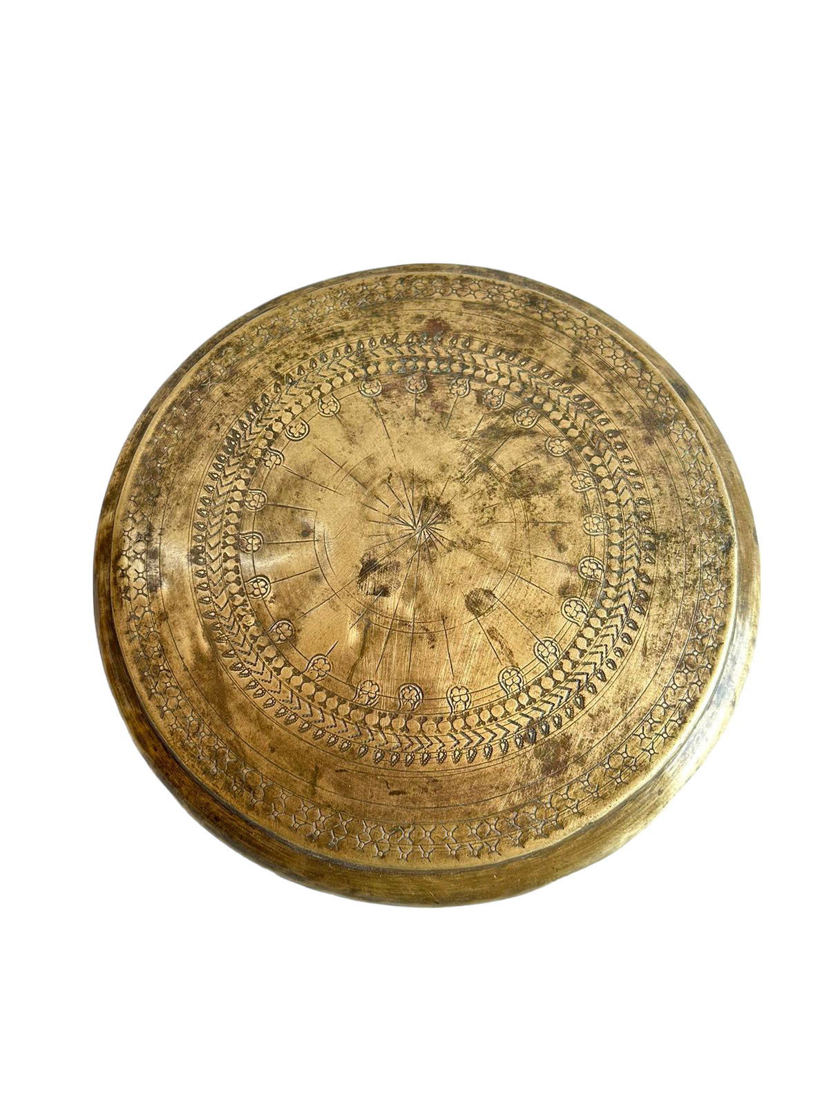 Antique Brass Chapati Box