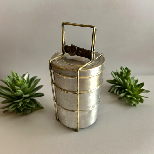 Old Brass Tiffin Box