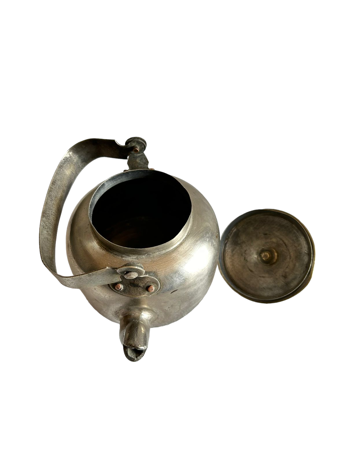 Antique Brass Tea Kettle