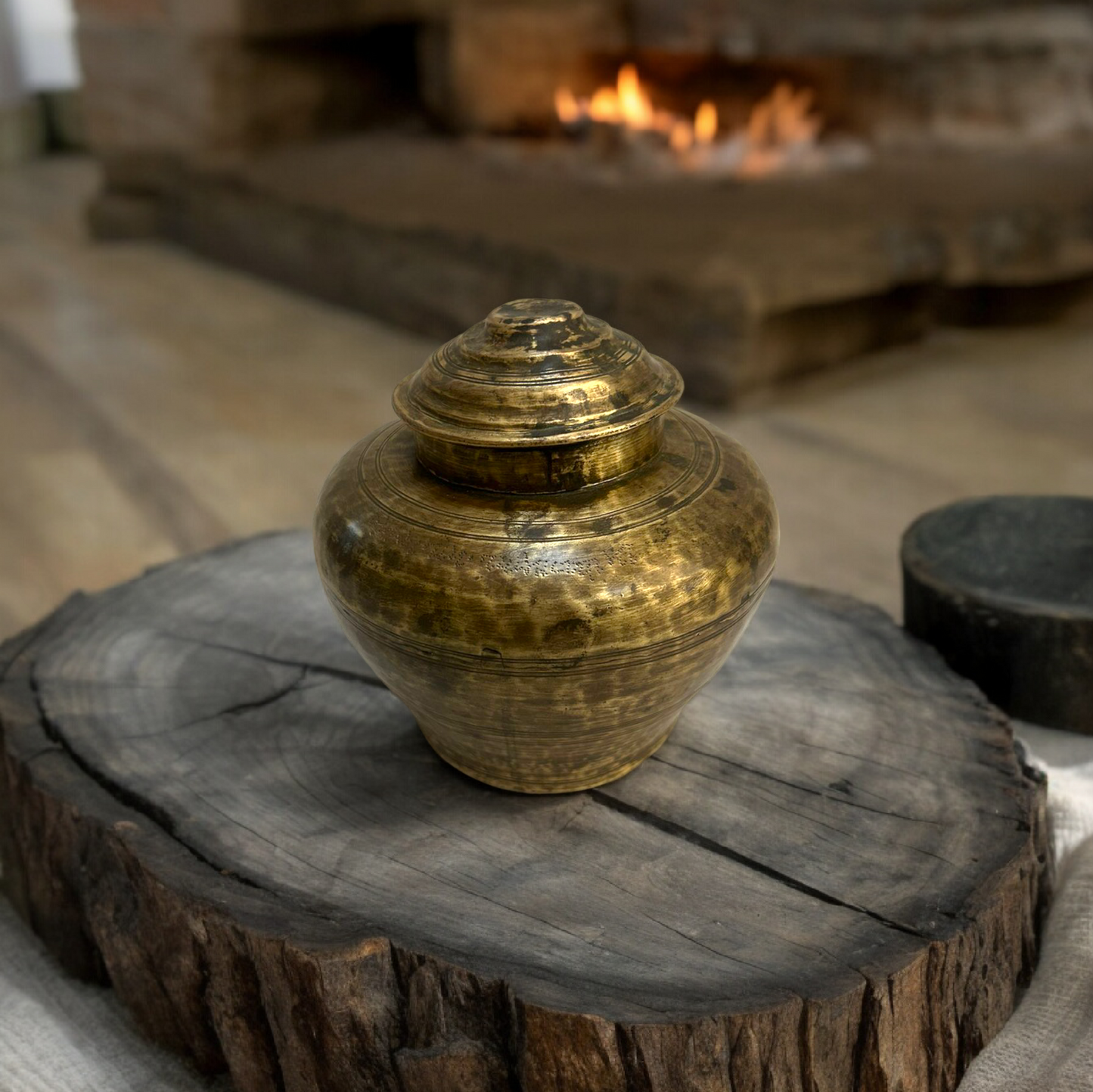 Brass Sugar Storage Pot