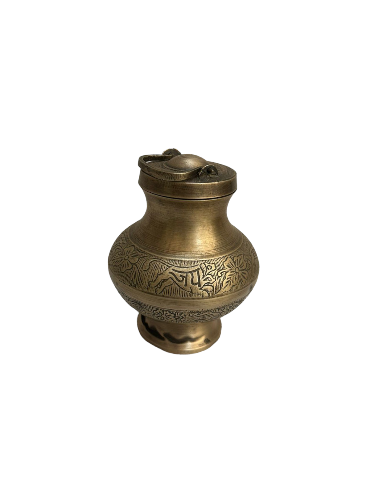 Old Brass Gangajal Water Pot