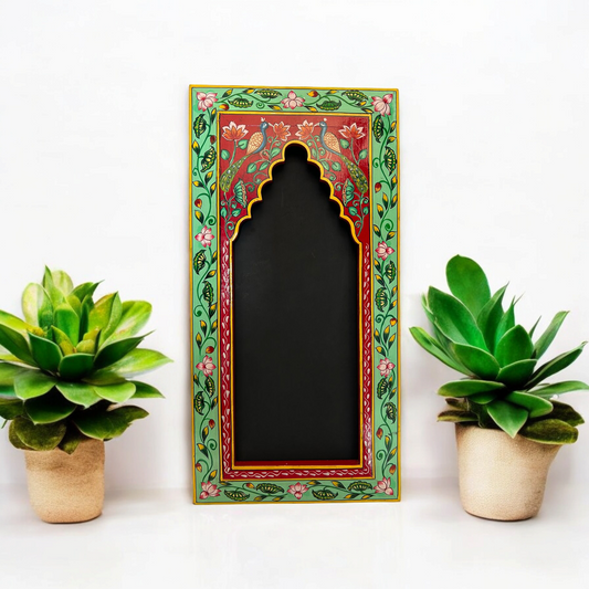 Hand Painted Wooden Mirror Frame