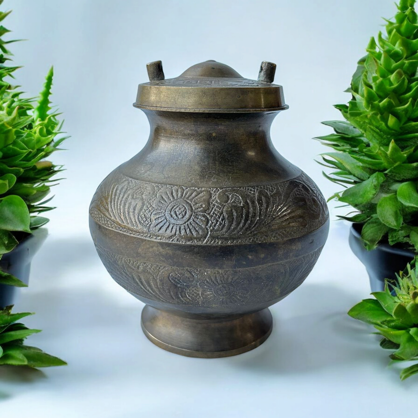 Old Brass Ganga Jal Pot