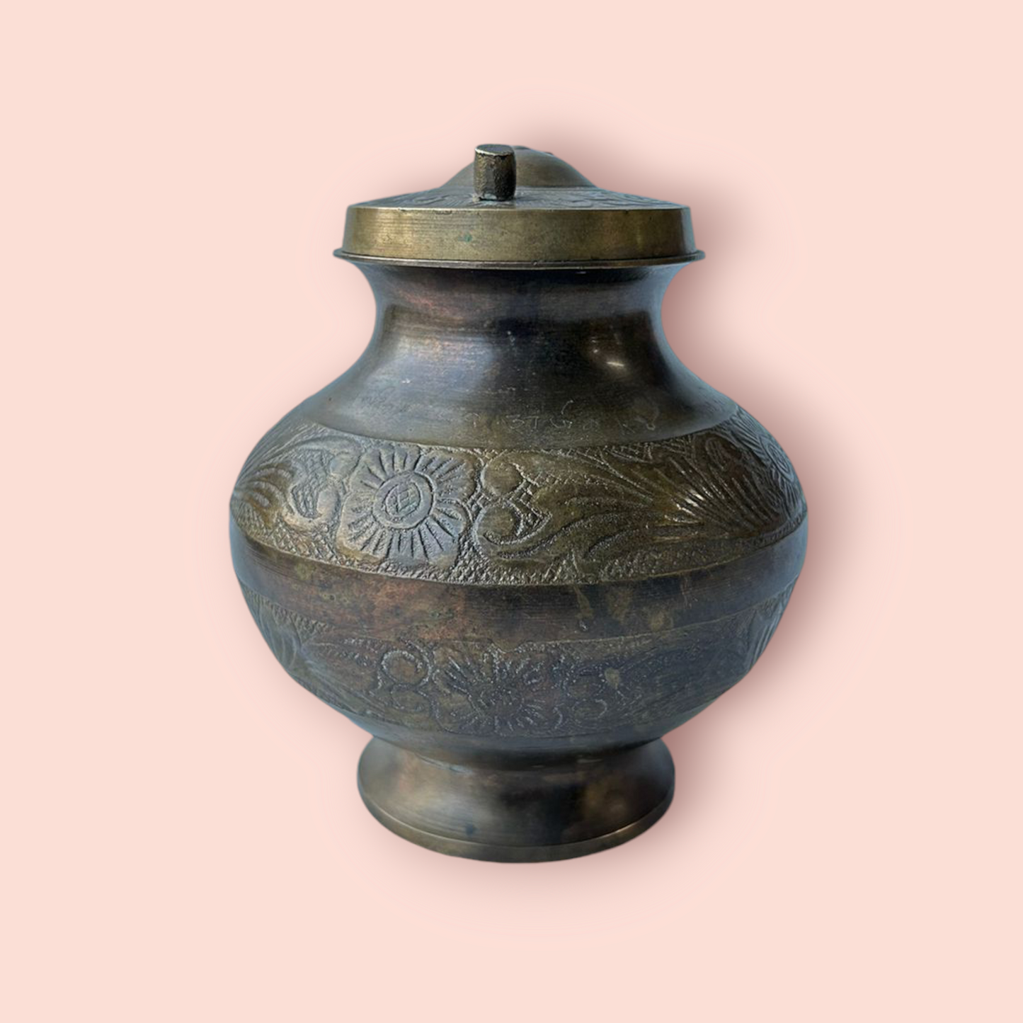 Old Brass Ganga Jal Pot