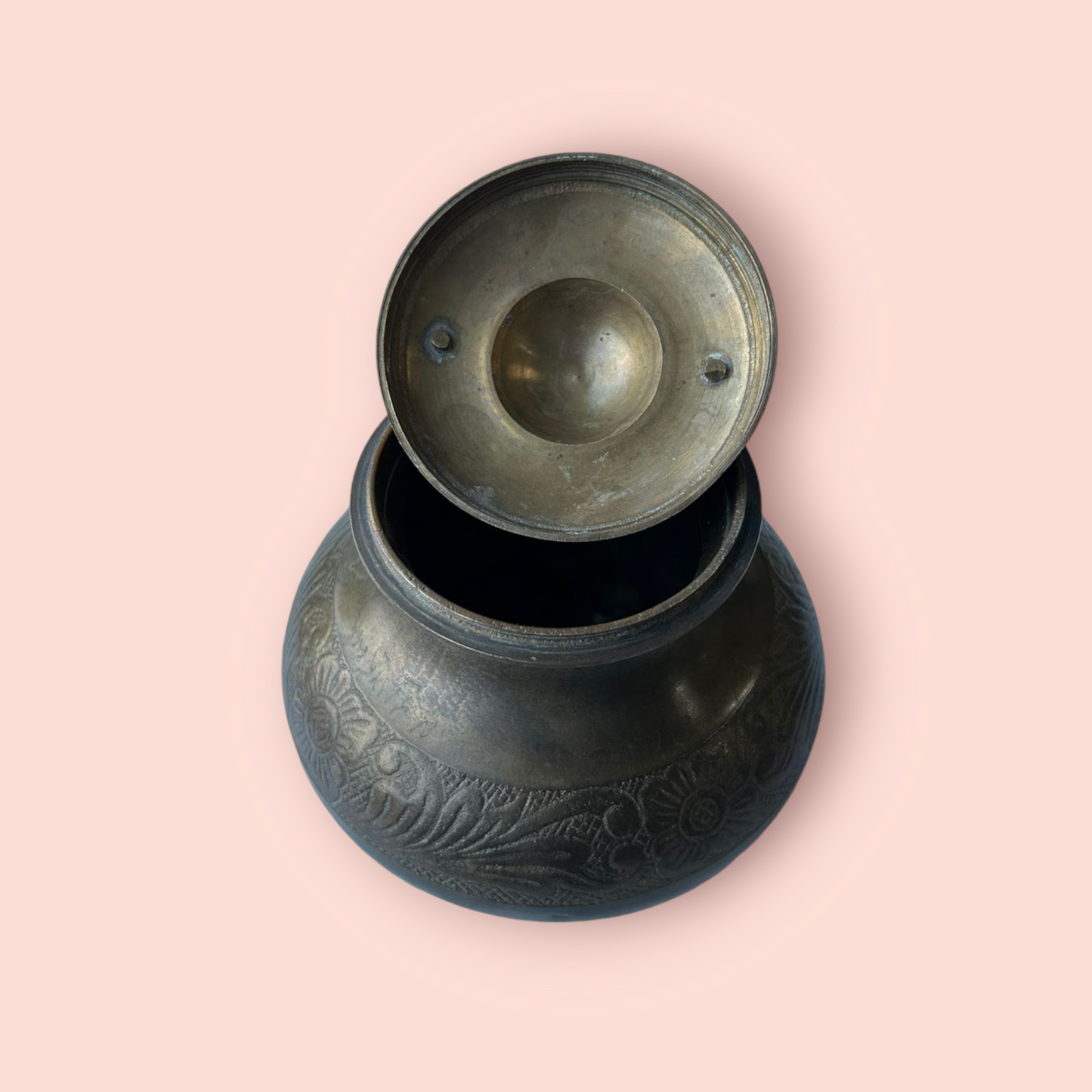 Old Brass Ganga Jal Pot