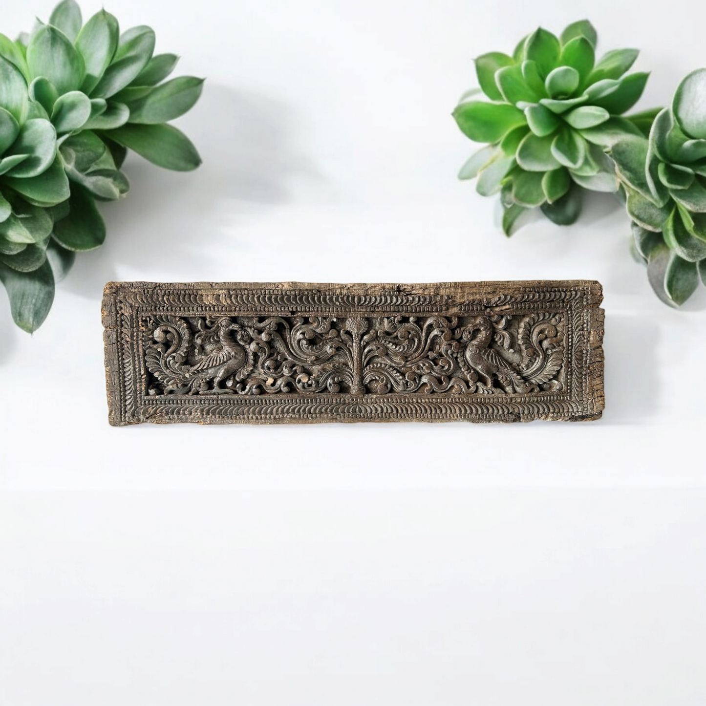 Ancient Wooden Carved Wall Panel  RA3