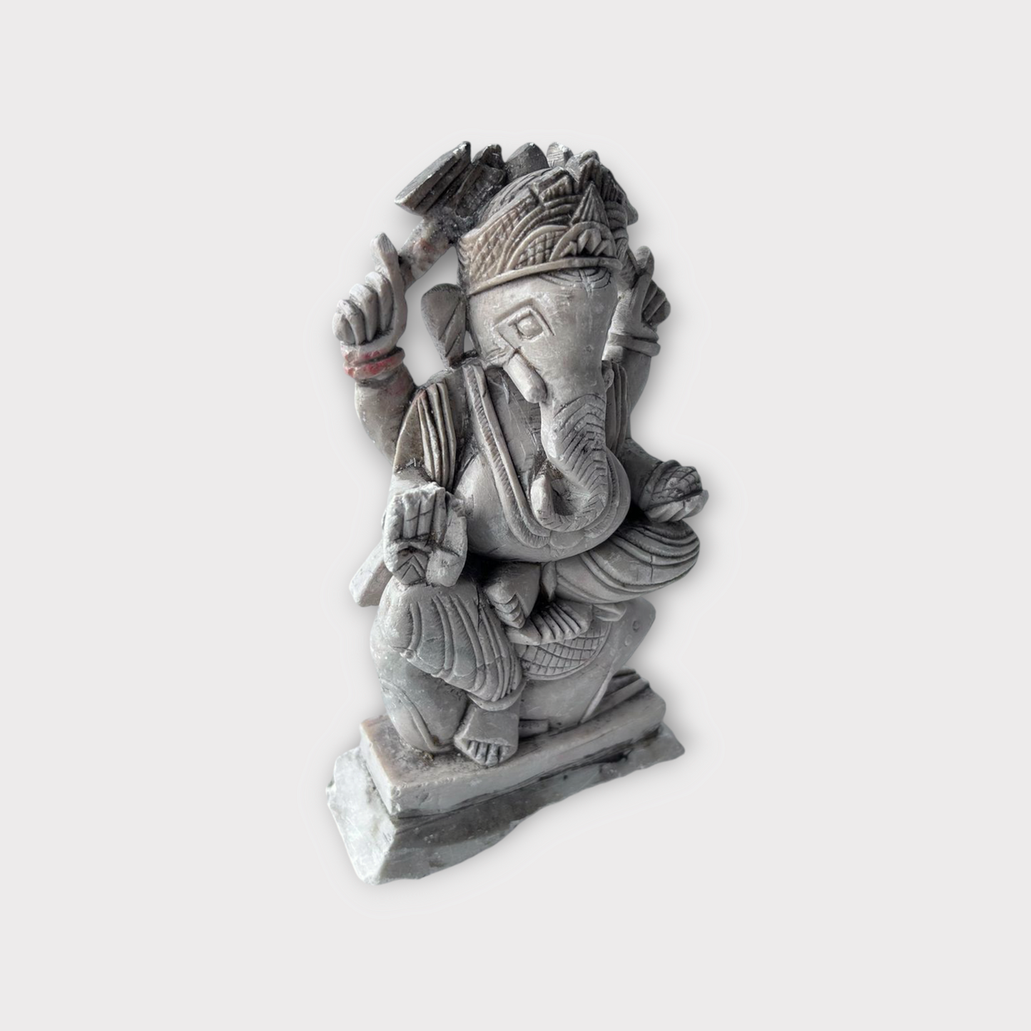 Old Marble Stone Ganesha Statue