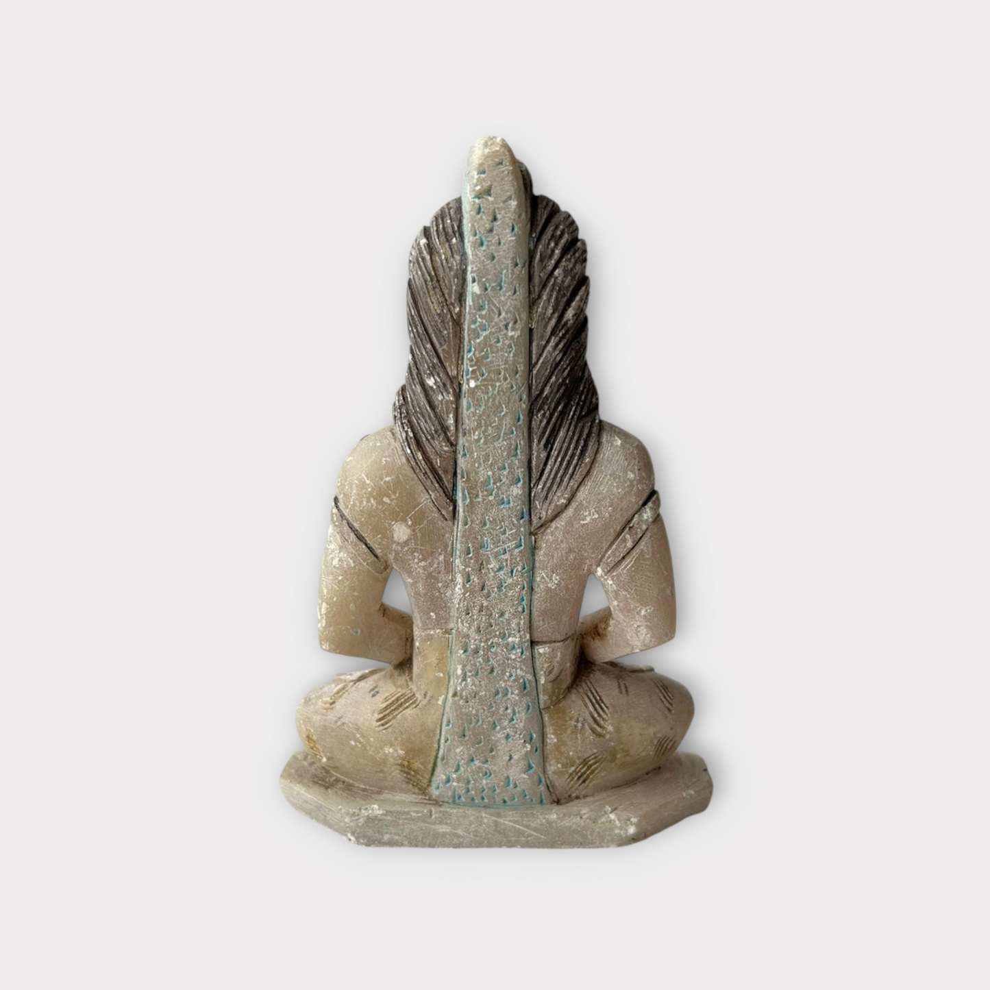 Old Marble Stone Shiva Statue