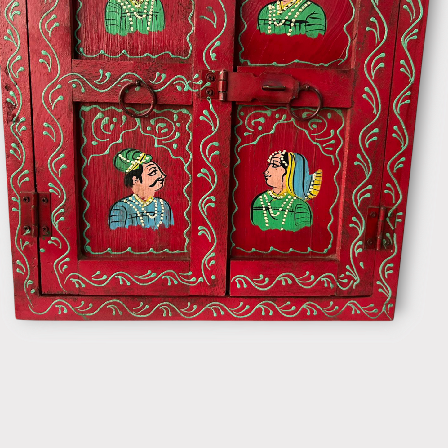 Wooden Hand Painted Window Door
Wall Hanging Home Decor Window