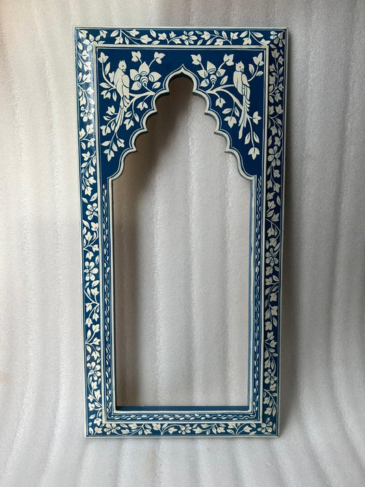 Hand Painted Wooden Mirror Frame