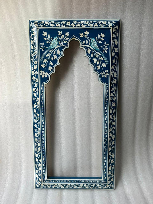 Hand Painted Wooden Mirror Frame