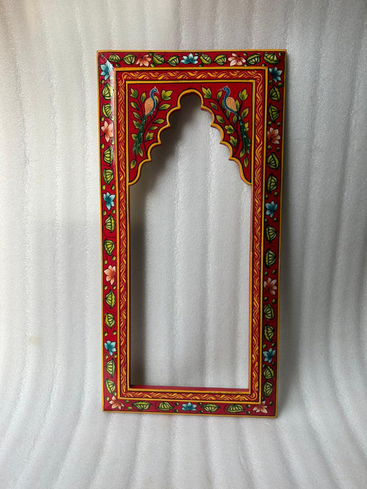 Hand Painted Wooden Mirror Frame