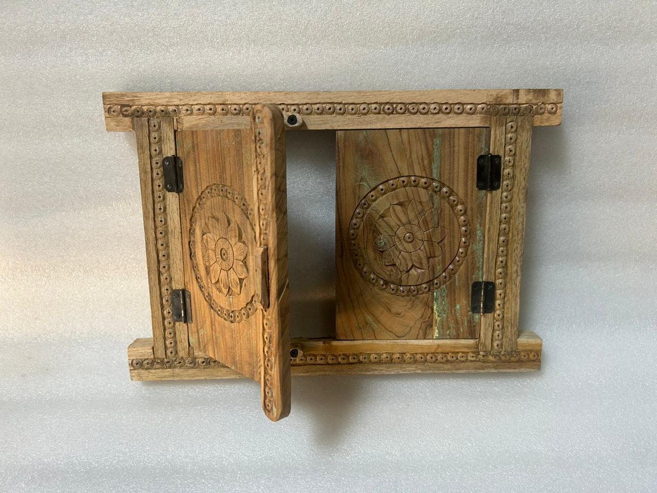 Wooden Hand Carved Window