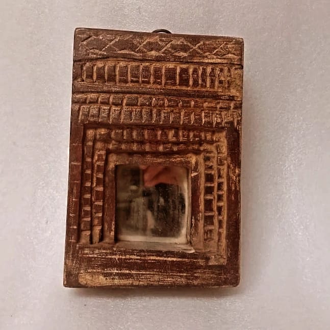 Wooden Jharokha Temple Frame